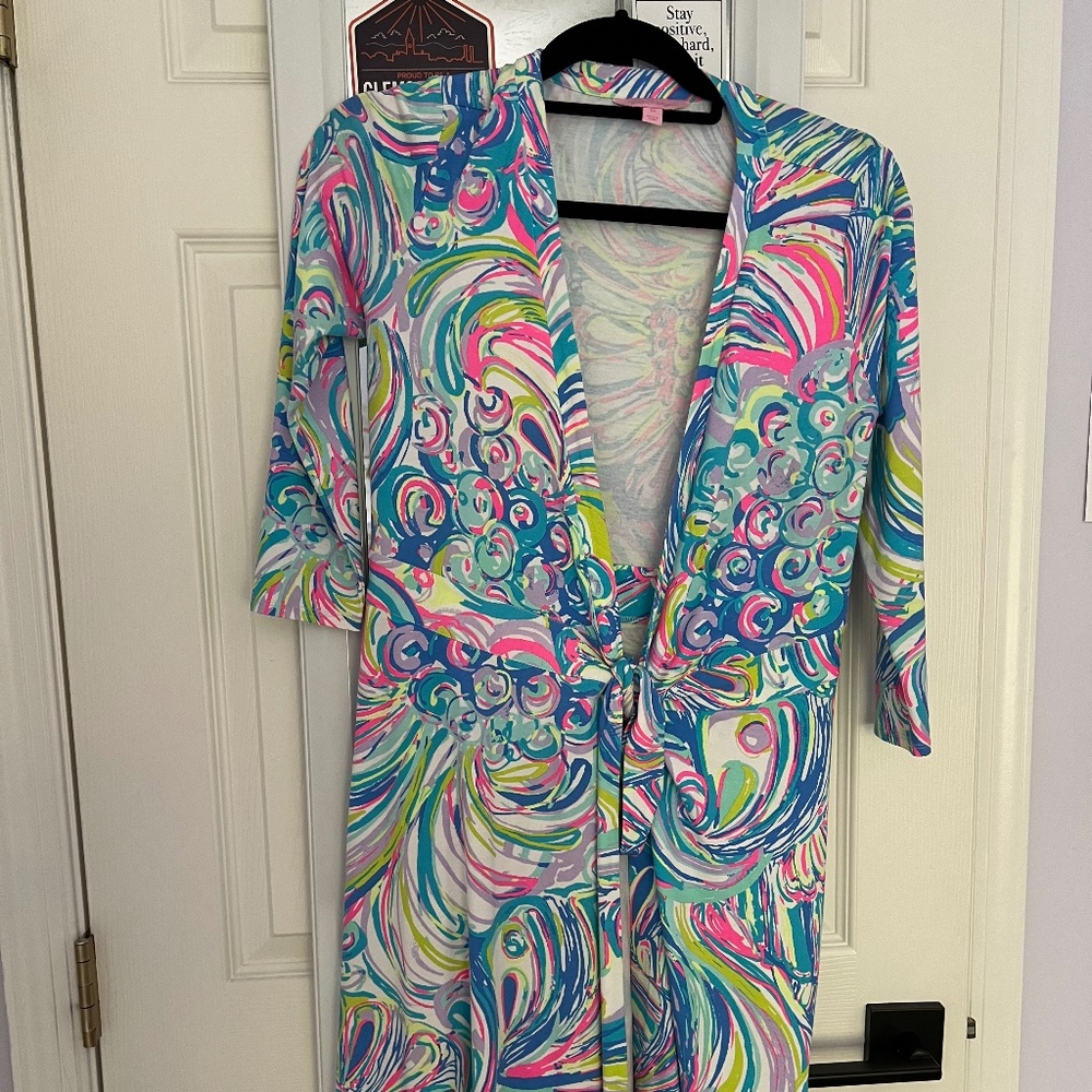 Lilly Pulitzer wrap dress